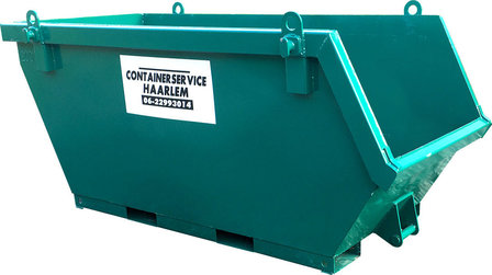 2 m3  Dak afval container